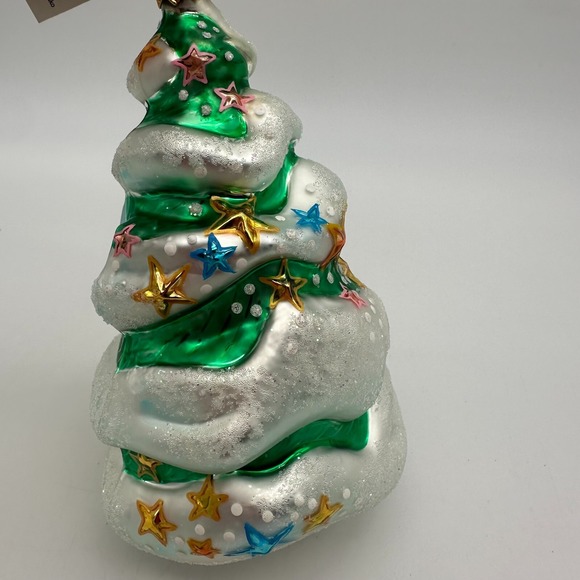 1996 CHRISTOPHER RADKO DISNEY GALLERY TINKER BELL 6.5" ORNAMENT CHRISTMAS TREE - Picture 12 of 16